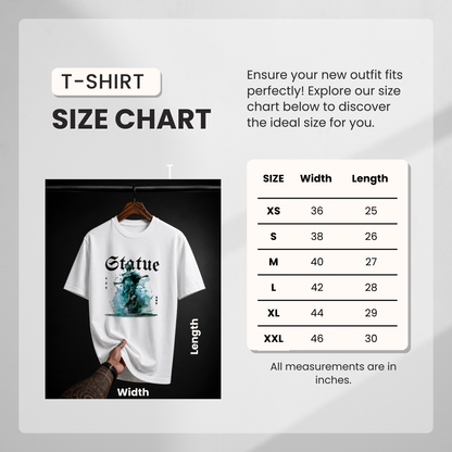 Statue Graphic Premium Regular Fit T-Shirt