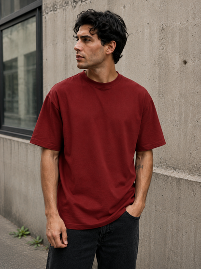 Oversized Graphic T-Shirt – Skull Fire Edition
